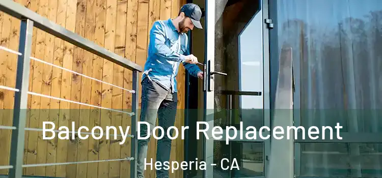  Balcony Door Replacement Hesperia - CA