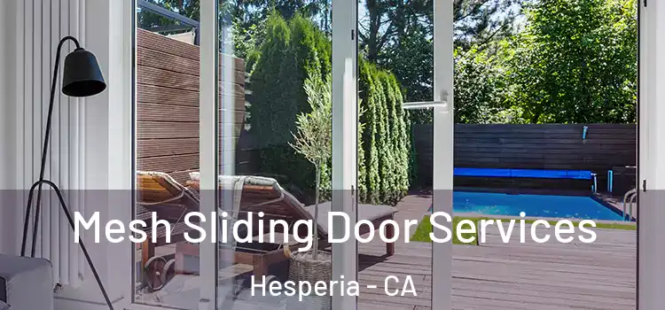 Mesh Sliding Door Services Hesperia - CA