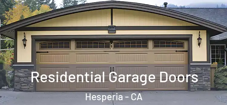  Residential Garage Doors Hesperia - CA