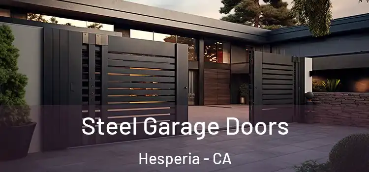 Steel Garage Doors Hesperia - CA